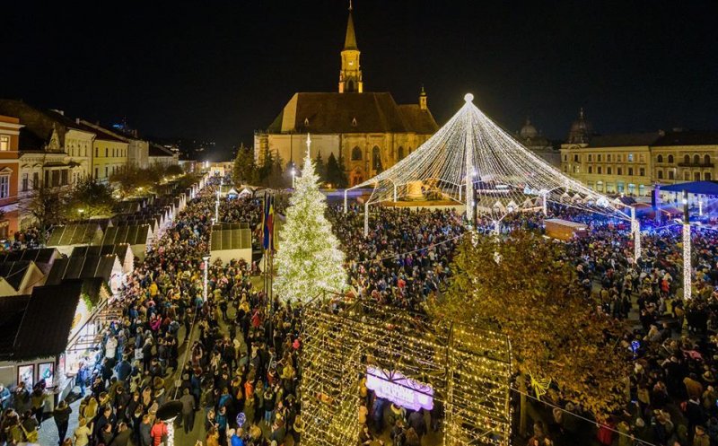 Clujul va avea Târg de Crăciun și iarna aceasta. Boc: "Nu facem întuneric, nu este cazul"
