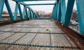 Boc, pe şantierul de la Podul Porțelanului cu durata de viață de 100 de ani: 70% gata