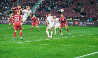 CFR Cluj evoluează azi în deplasare pe propriul teren în Cupa României