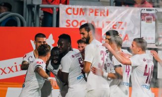 CFR Cluj s-a chinuit o repriză cu Dumbrăvița, dar a obținut prima victorie în Cupa României