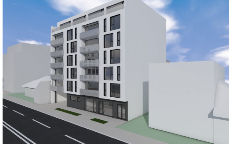 Un nou bloc în fosta zonă industrială a Clujului