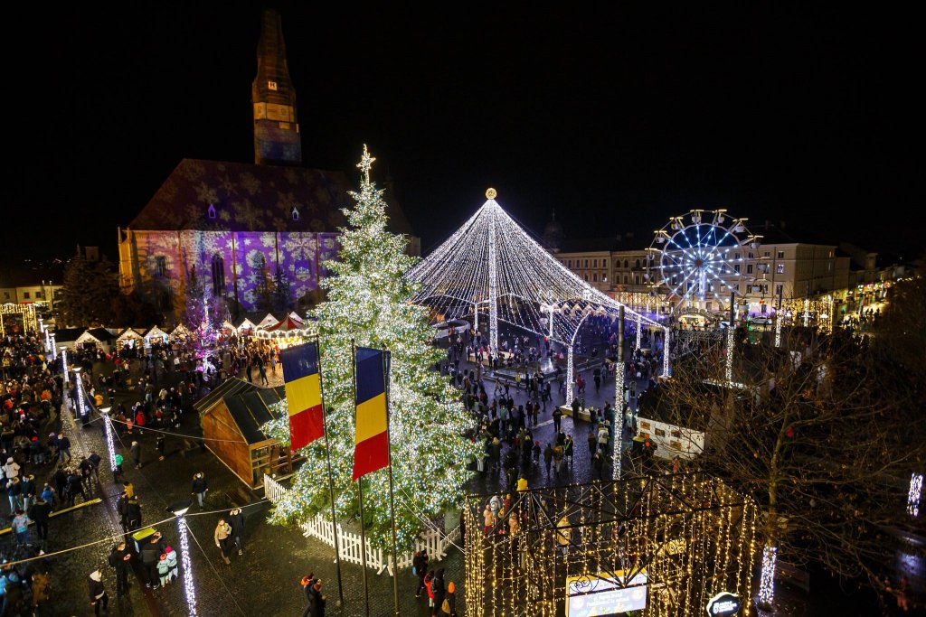 Târgul de Crăciun din Cluj-Napoca începe VINERI! Vezi programul pentru primul weekend