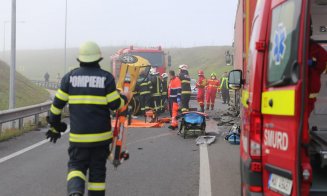 Cluj: A murit și șoferul mașinii implicate în accidentul de pe A3