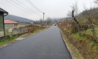 A început asfaltarea unui nou drum județean din Cluj