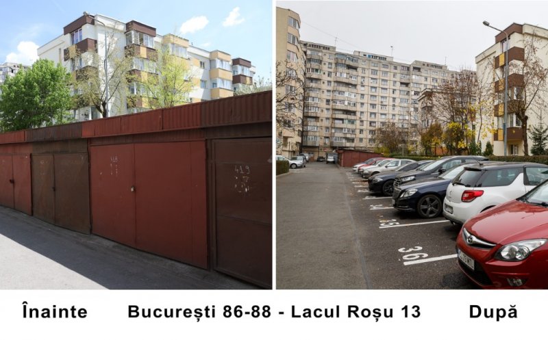 2.000 de garaje de cartier, demolate în 2022 în Cluj-Napoca. Un plus de 300 de locuri de parcare