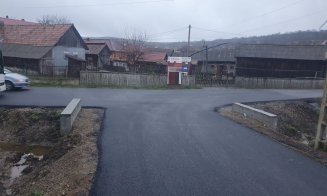 Asfalt pe un nou drum județean din Cluj. Cum arată acum