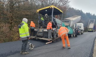 Asfalt pe un nou drum județean din Cluj. Cum arată acum