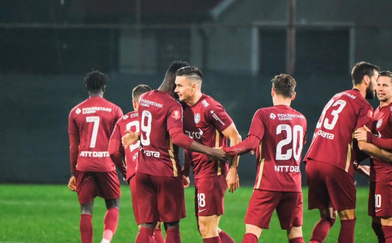 CFR Cluj, pe primul loc în clasamentul echipelor din Superligă cu cele mai multe goluri din afara careului