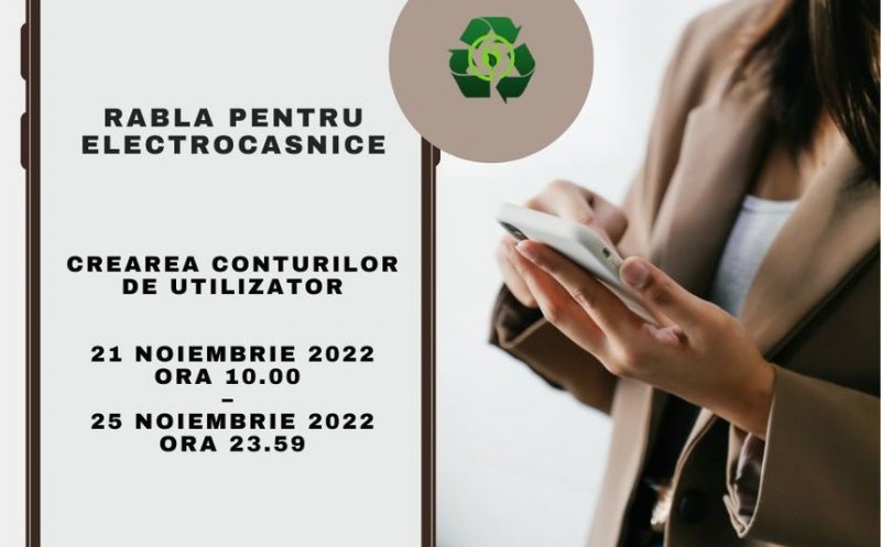 Nouă sesiune a Programului Rabla pentru Electrocasnice. Calendarul de desfăşurare
