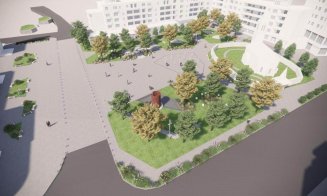 Cum se va transforma Parcul Central din Câmpia Turzii. Se reabilitează cu bani europeni