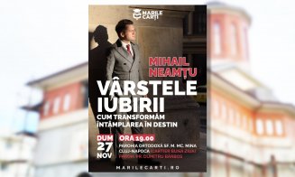 "Atelier de gânduri" la Biserica Sf. Mina din Cluj: Mihail Neamțu ne învață cum să transformăm întâmplarea în destin