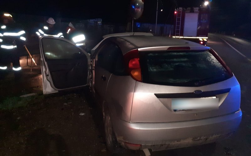 Accident lângă Turda. Au intervenit pompierii și un echipaj de ambulanță