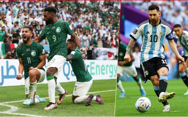 Surpriză URIAȘĂ la Cupa Mondială! Arabia Saudită a învins Argentina lui Messi