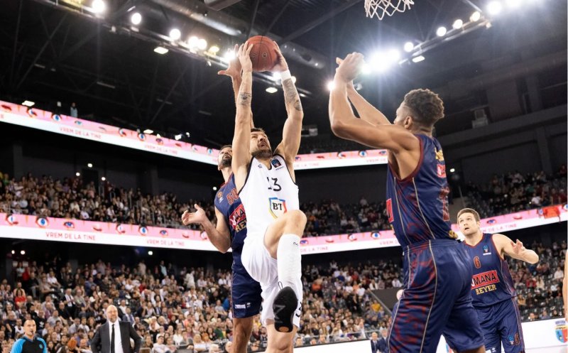 U-BT Cluj joacă astăzi un nou meci în EuroCup