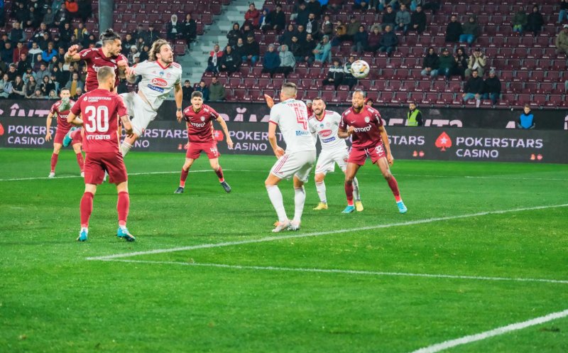 Imbatabili în duelurile aeriene. "Feroviarii", pe primul loc la goluri marcate cu capul în Superligă