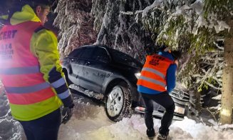 Aplicație pentru șoferii blocați în zăpadă în Cluj