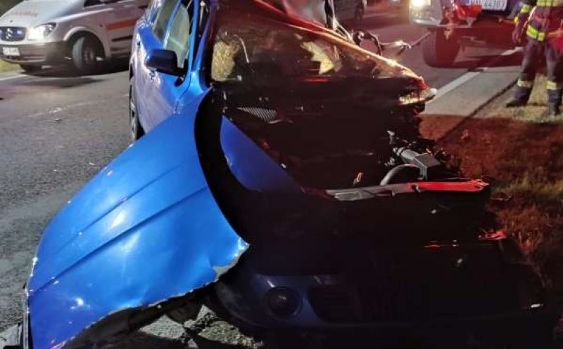 Accident fatal pe DN6. Un tânăr a murit iar alte trei persoane au fost rănite