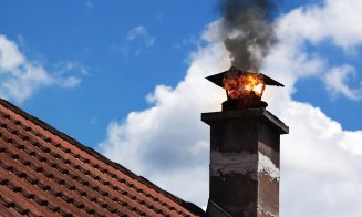 Incediu după incendiu în Cluj. Hornul lovește pentru a treia oară în județ în ultimele 24 de ore și aprinde o casă în Cătina