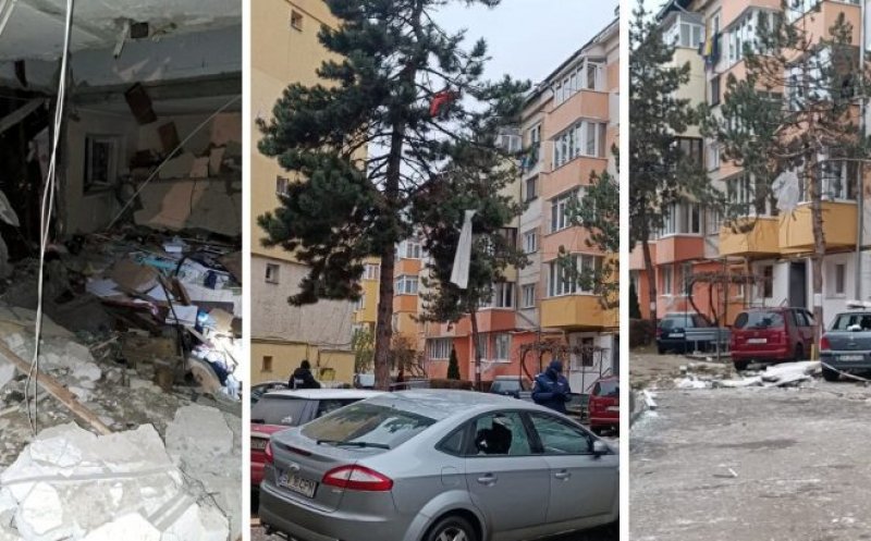 Explozie într-un bloc din Suceava / 28 de familii afectate și 4 răniți / O victimă e în stare gravă