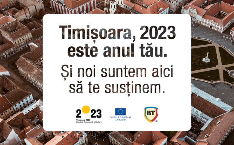 Parteneriat pentru România: Banca Transilvania este partenerul principal  al Capitalei Europene a Culturii 2023 – Timișoara
