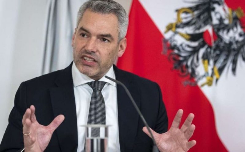 Adio Schengen? Cancelarul austriac: ”Ministrul de Interne a precizat clar. Nu există o aprobare din partea Austriei"