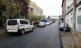 Asfaltări în incinta platformei Clujana