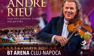 ANDRÉ RIEU stabilește un nou record la Cluj-Napoca. Patru concerte consecutive pe scena BT-Arena