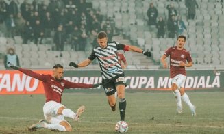 "U" Cluj a remizat cu Rapid și s-a calificat în sferturile Cupei