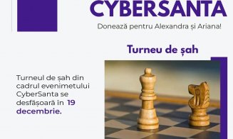 CyberSanta: Eveniment caritabil la Turda, în perioada 16-22 decembrie, pentru două adolescente diagnosticate cu cancer