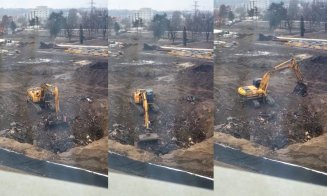 ”Meșterii Manole” de la Nord Conforest, obligați de Garda de Mediu să dezgroape deșeurile abia îngropate în Parcul Feroviarilor