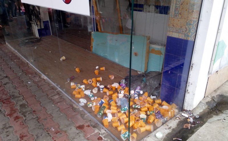 Mizerie şi porumbei morţi în stația CTP Minerva din cartierul Mănăștur