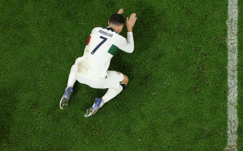 Cristiano Ronaldo, în lacrimi şi atacat din tribune după eliminarea Portugaliei de la CM 2022