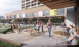 Blocurile cu mall, parc și creșă din Bună Ziua se apropie de șantier