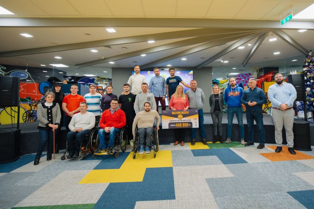 Walking Month Cluj! Finanțare-record pentru tineri cu dizabilități și copii orfani