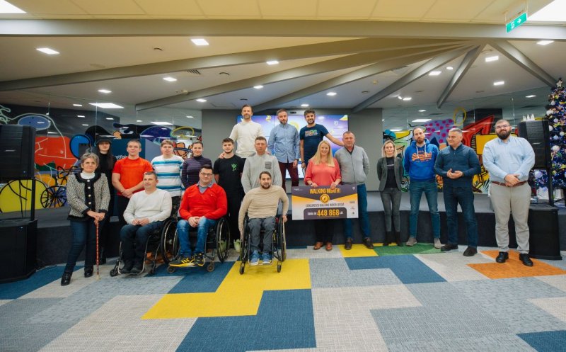 Walking Month Cluj! Finanțare-record pentru tineri cu dizabilități și copii orfani