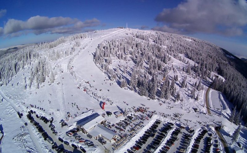 Liber la ski! Astăzi se deschide pârtia albastră de la Buscat și telescaunul