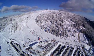 Liber la ski! Astăzi se deschide pârtia albastră de la Buscat și telescaunul