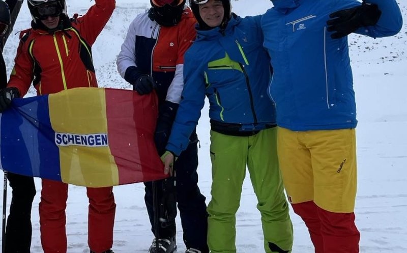Turiști români, gest pentru România la schi în Austria. Le-au arătat... steagul austriecilor
