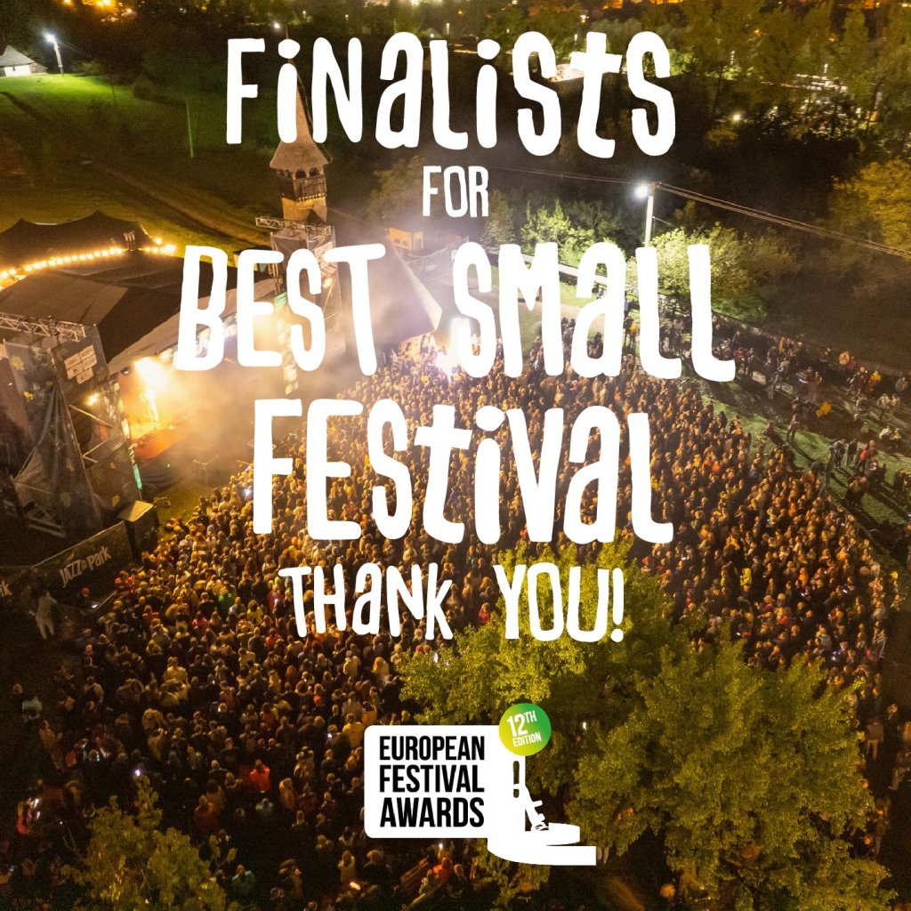 Jazz in the Park, din nou în finala European Festival Awards, la categoria Best Small Festival