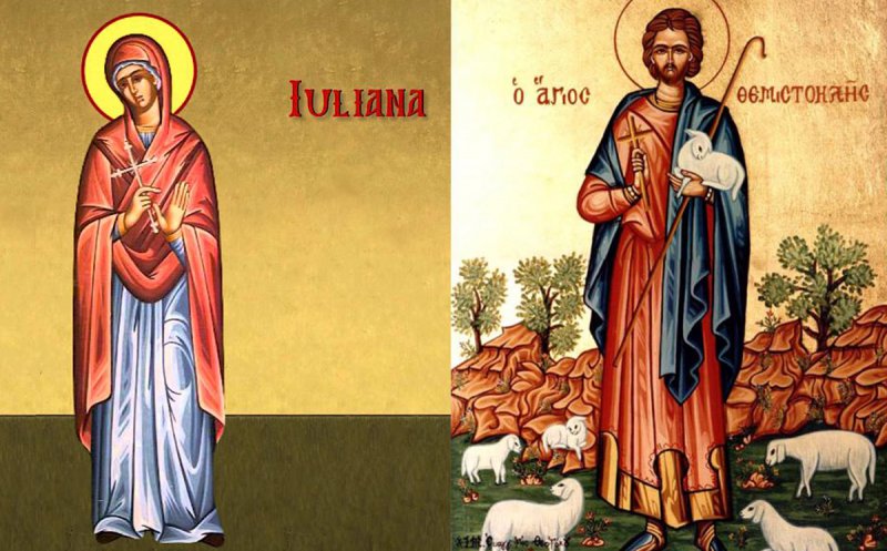 CALENDAR ORTODOX - 21 decembrie: În ultimele zile de post, creștinii îi cinstesc pe Sfânta Iuliana și Sfântul Temistocle