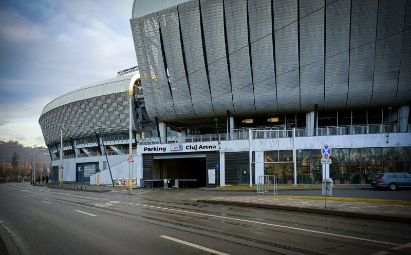 Nou sistem SMART de parcare la Cluj Arena. Investițe de peste 130.000 de euro