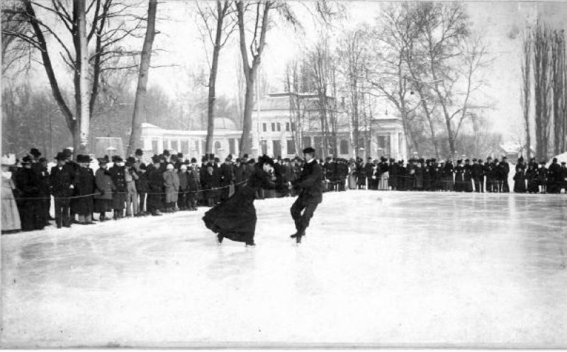 Iarna în Clujul de altădată. Baluri şi competiţii de patinaj în Grădina Miko şi pe lacul Chios