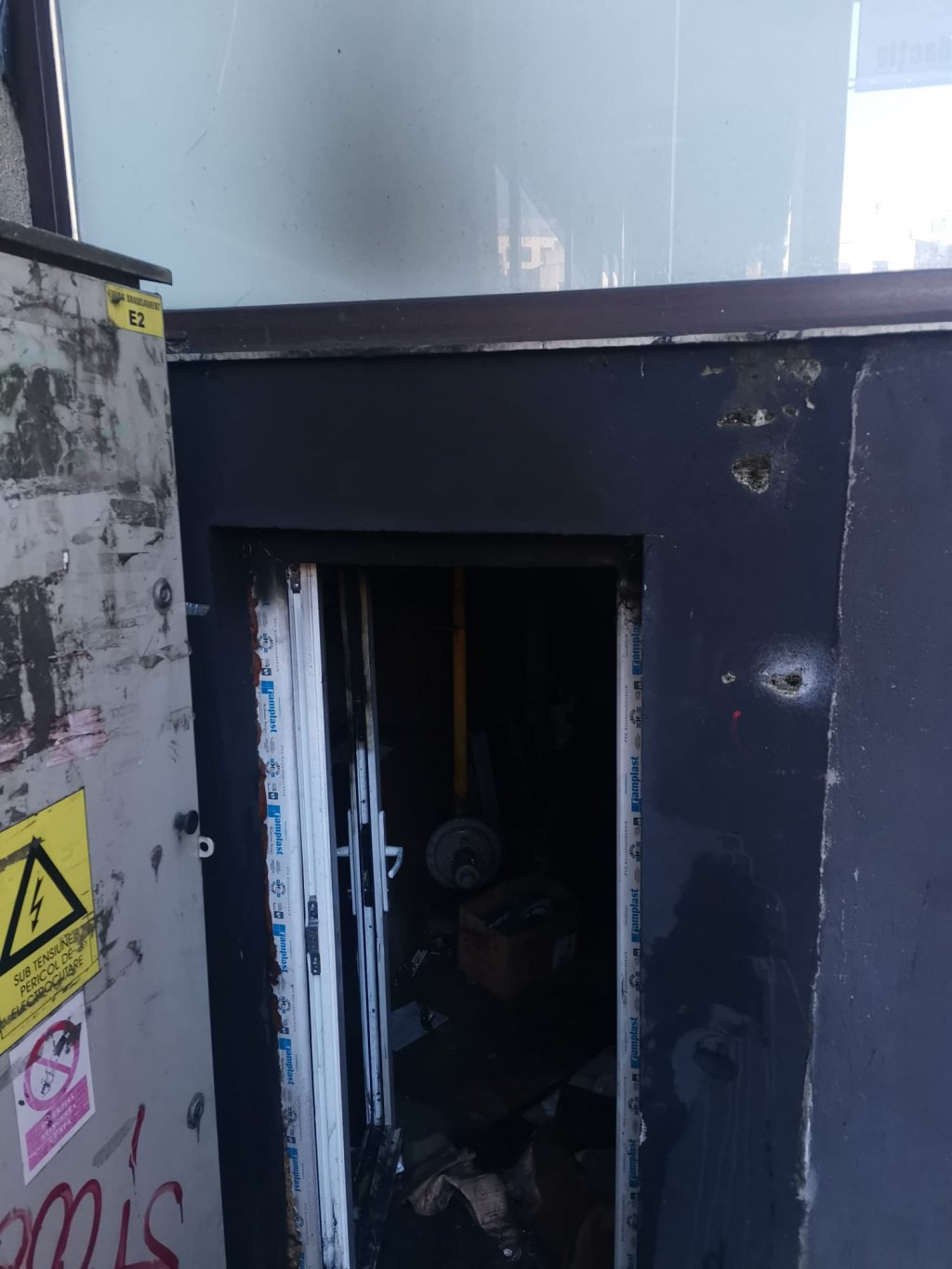 Incendiu pe strada Teodor Mihali din Cluj, în a treia zi de Crăciun