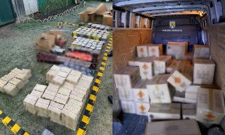 Peste 2.000 de kg de „petarde” și alte materiale pirotehnice în valoare de 162.000 mii lei au confiscat polițiștii clujeni