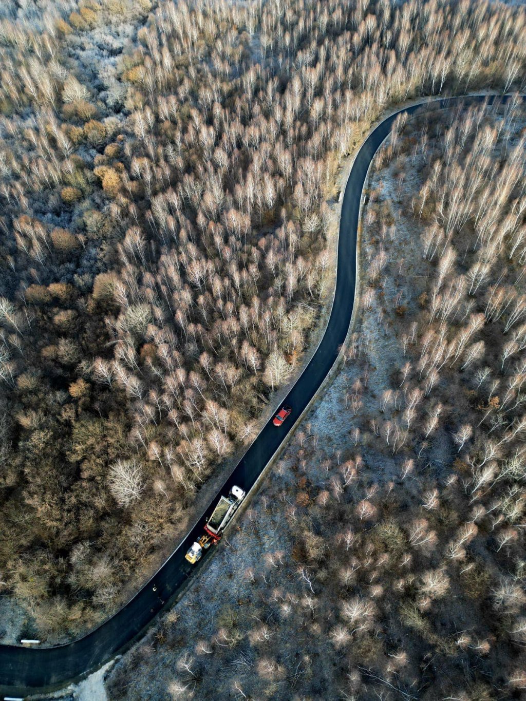 Cluj: Cum arată drumul Săliște - lac Micești, recent asfaltat