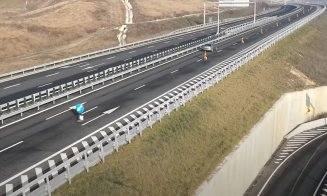 Autostrada A10 Sebeș-Turda o ia la vale! Alunecare de teren, crăpături în asfalt și restricții de trafic