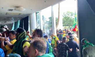 Atacul de la Capitoliu în varianta braziliană: Extremiștii pro-Bolsonaro au intrat cu forța şi au vandalizat Congresul, Curtea Supremă şi Palatul prez