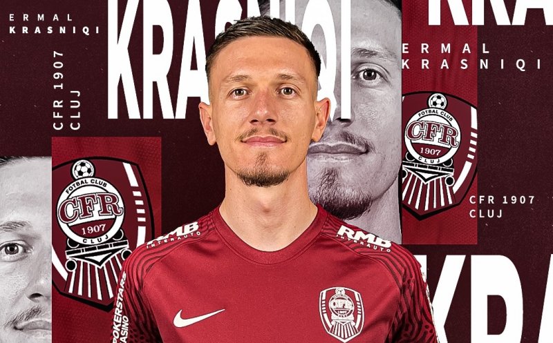 CFR Cluj l-a prezentat oficial pe jucătorul ochit de Dan Petrescu