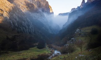 Imagini de poveste din Cheile Turzii: „Am avut cerul sub noi, cu tot cu nori”