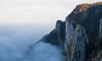 Imagini de poveste din Cheile Turzii: „Am avut cerul sub noi, cu tot cu nori”